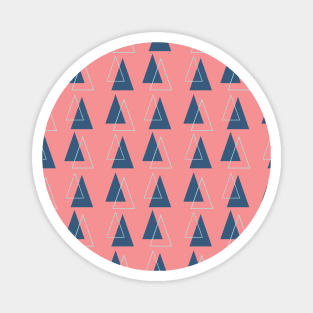 Triangle Seamless Pattern 014#002 Magnet